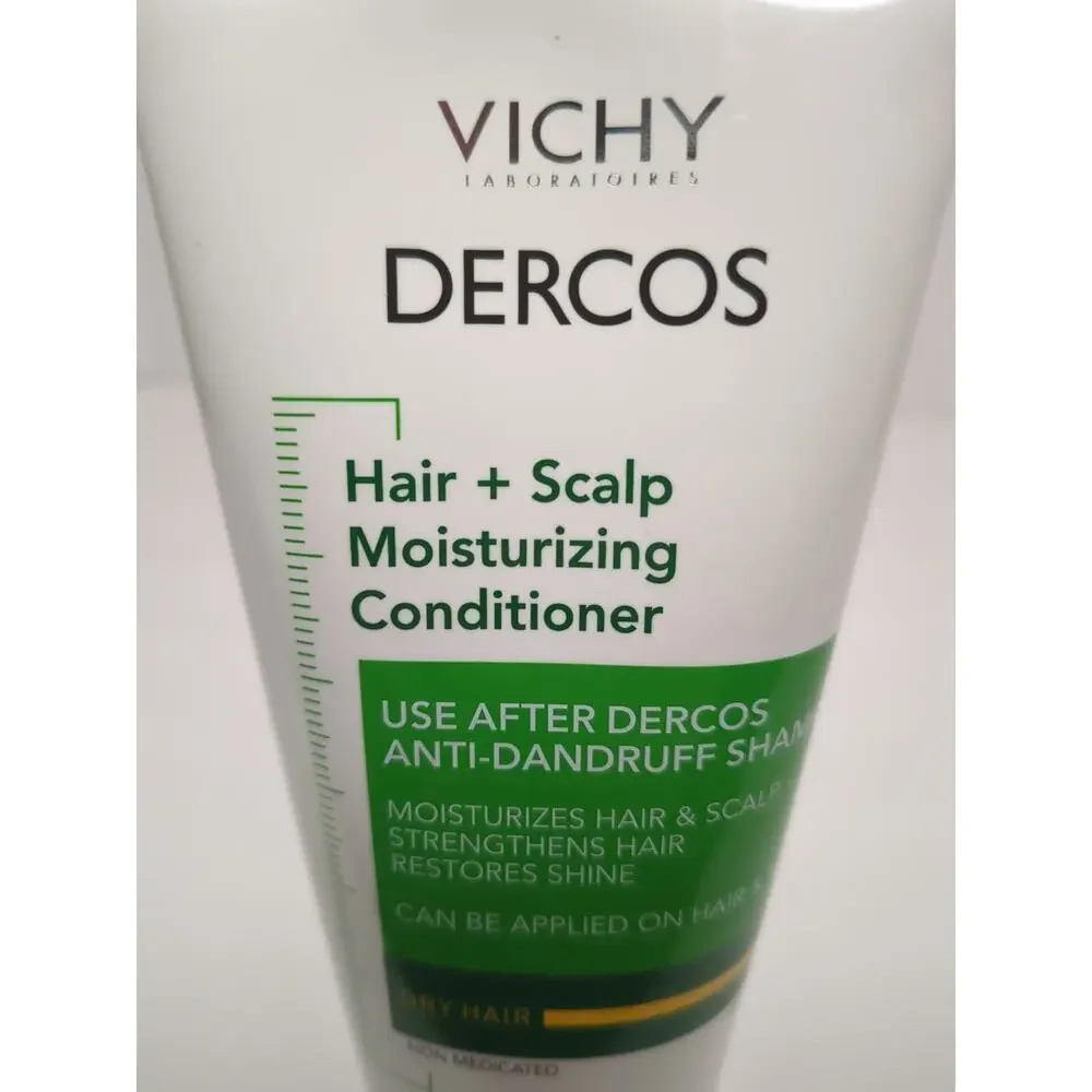 Vichy Dercos Hair & Scalp moisturizing Conditioner 6.76 Fl Oz Sealed